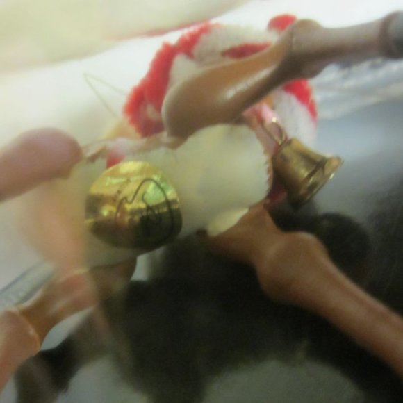 VINTAGE 70'S RED NOSE REINDEER WOODEN ORNAMENT IN ORIGINAL PKG, PRICE PRODUCTS, - Picture 8 of 10